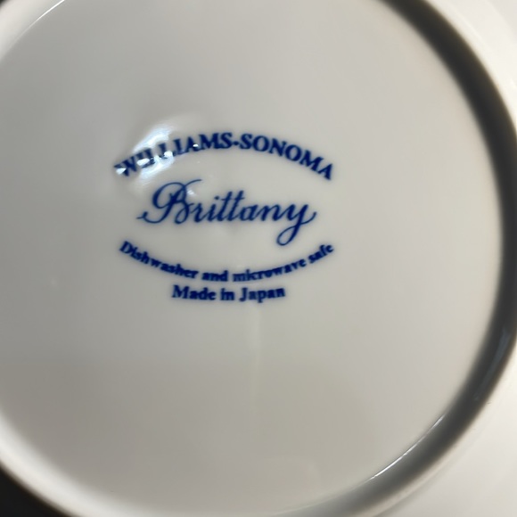 WILLIAMS-SONOMA Brittany plates VINTAGE. - Picture 6 of 6